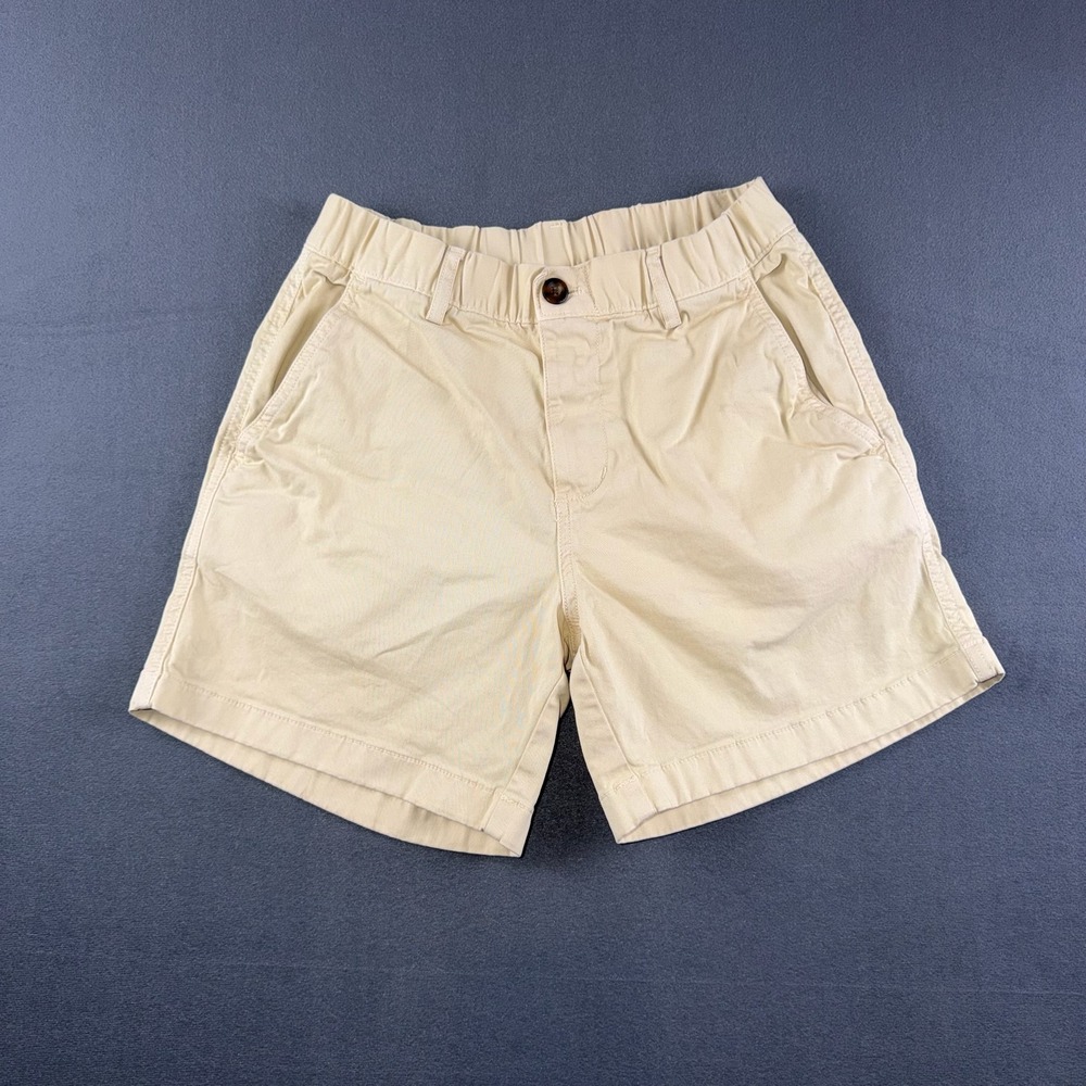 Bearbottom Mens Khaki Stretch Chino Shorts 5.5 Inch Inseam Tan Size Small